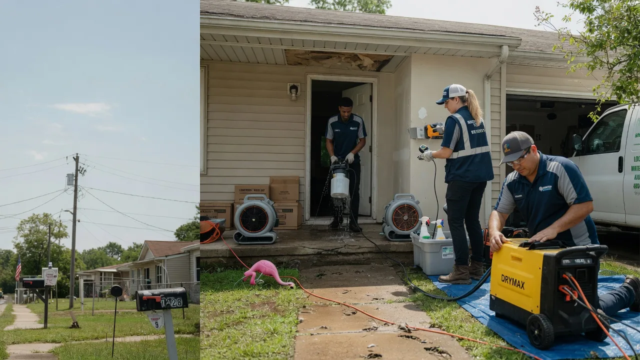 Storm Damage Water Removal in Mound City, MO near me
